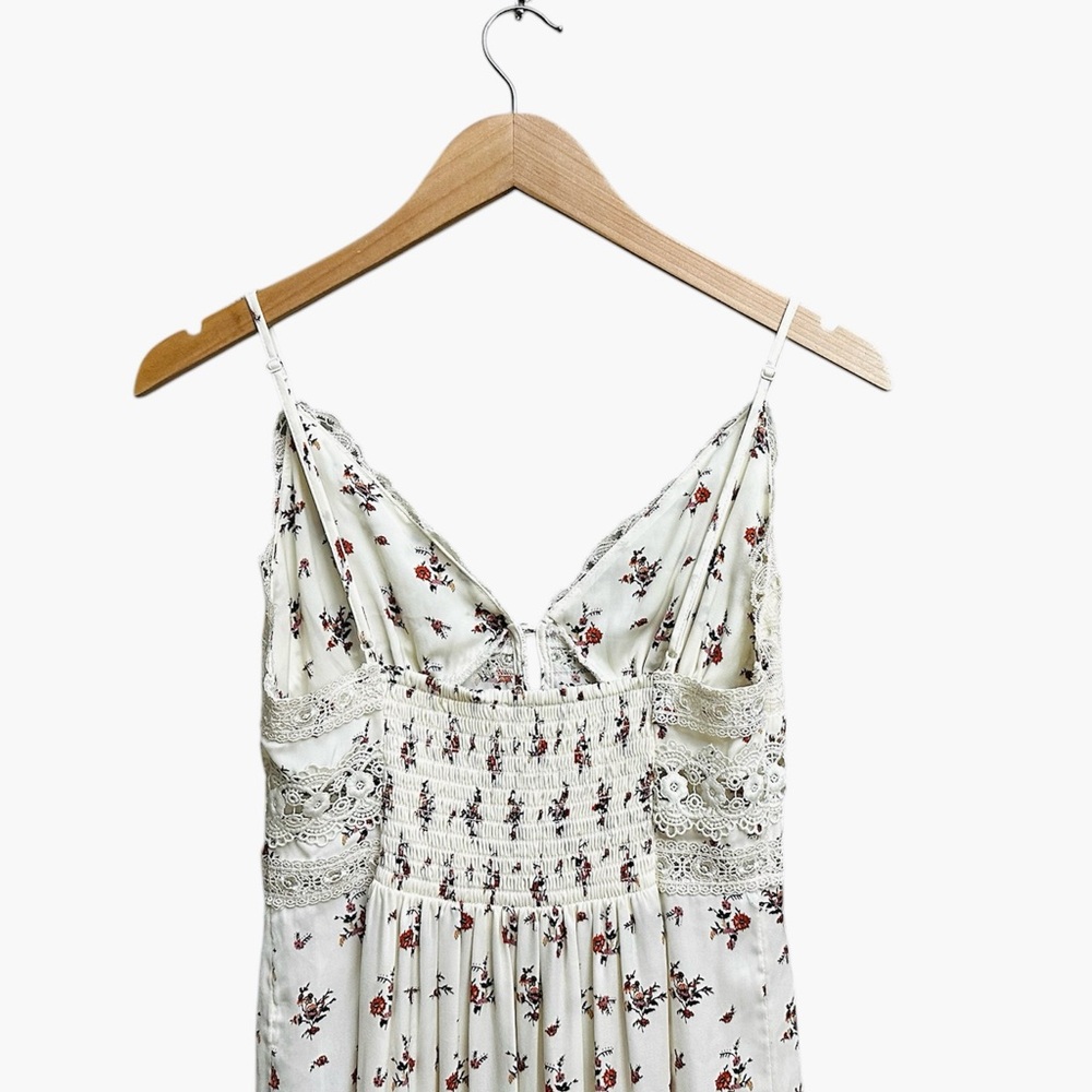 Free People Intimately Out & About Maxi Slip Dress in Ivory - Picture 6 of 10